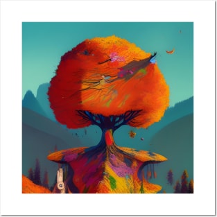 Autumn Tree of Life Posters and Art